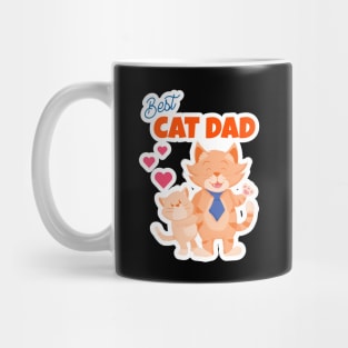 Best Cat Dad Mug